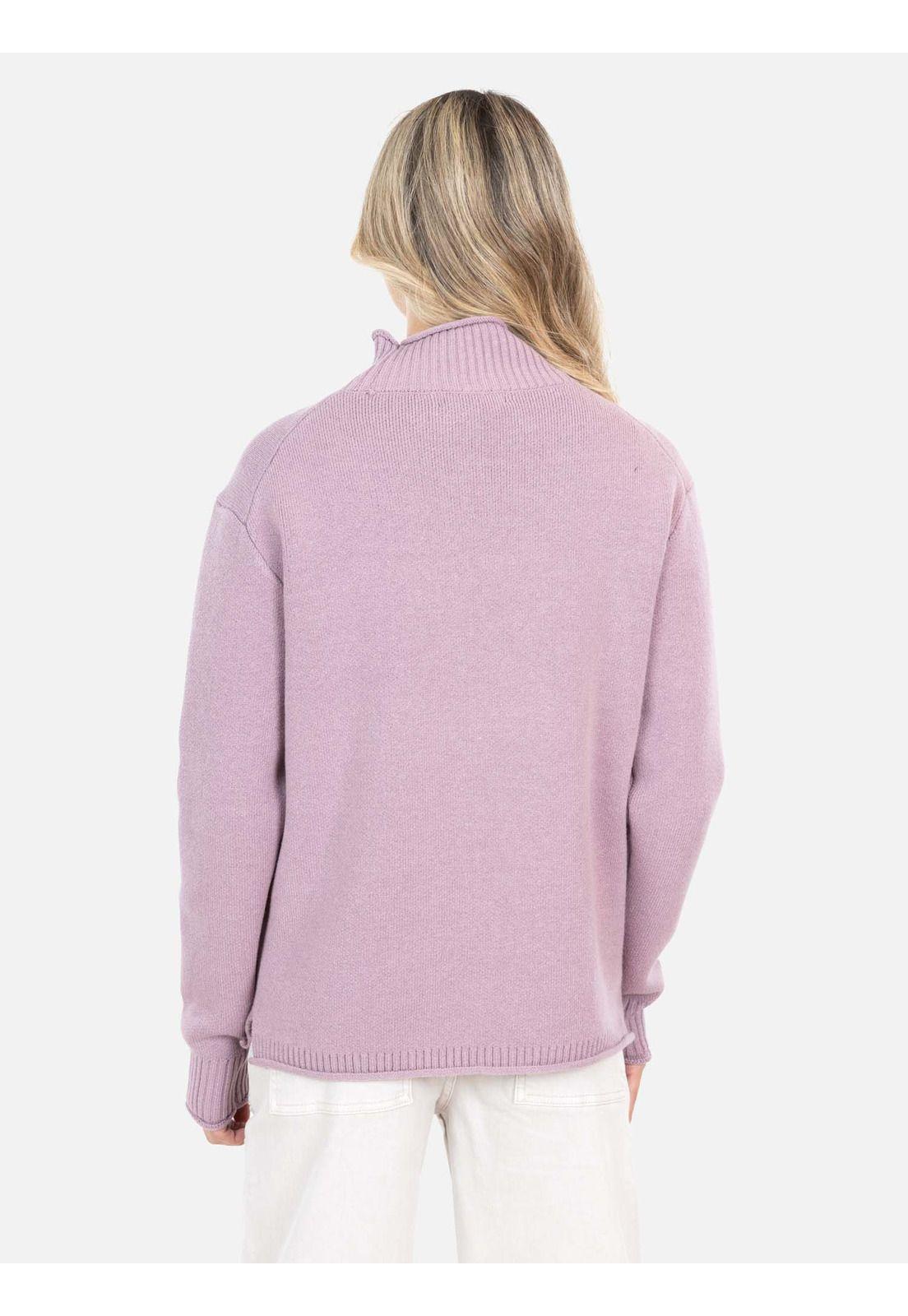 Sweater Tikiya Morado Mujer Maui And Sons-1