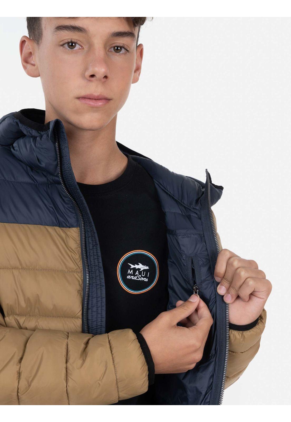 Parka Quilted Juvenil Café Maui and Sons-3