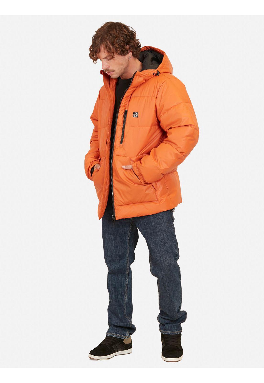 Parka Puffa Honalo Naranja Hombre Maui And Sons-3
