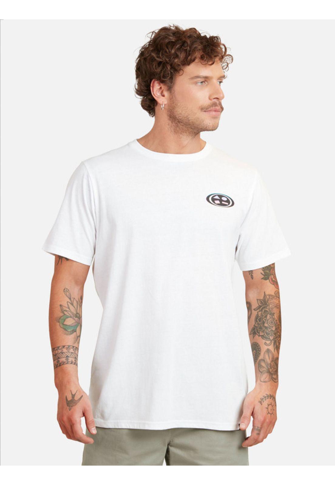 Polera Cookie Vintage Gradient Color Hombre Blanco Maui And Sons-0