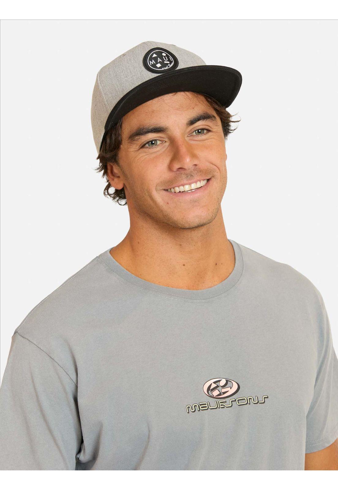 Polera MC Dibor Gris Hombre Maui And Sons-2