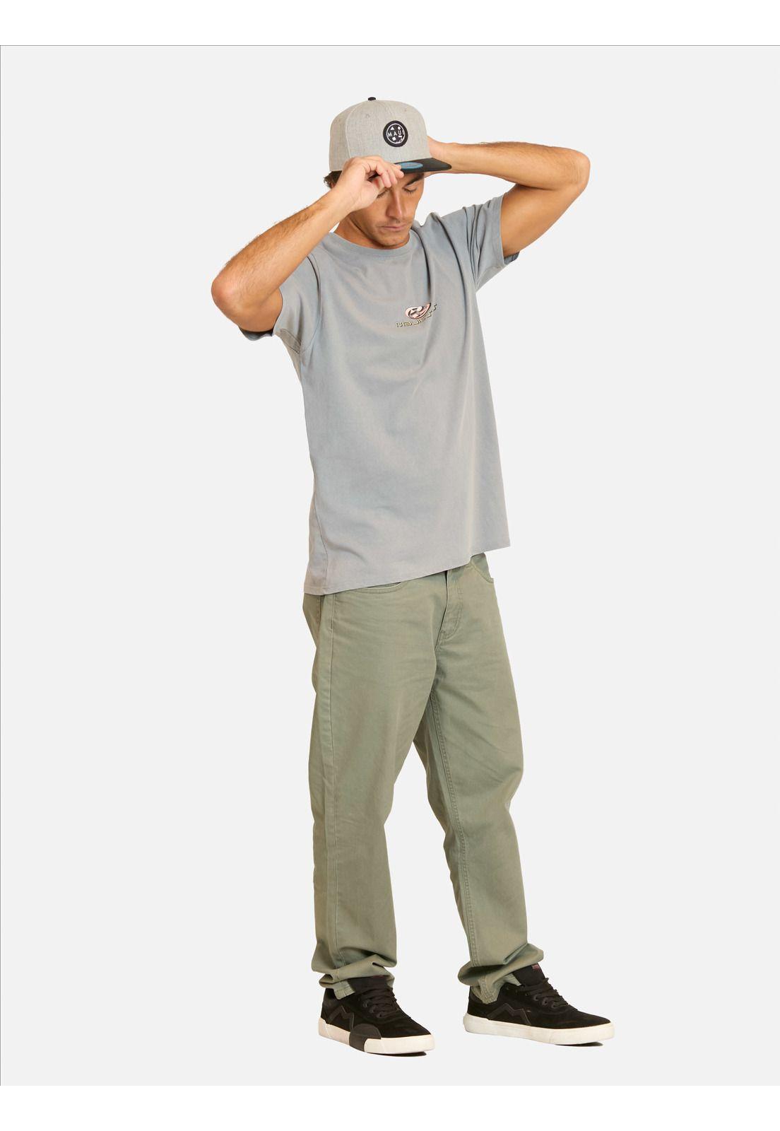 Polera MC Dibor Gris Hombre Maui And Sons-3
