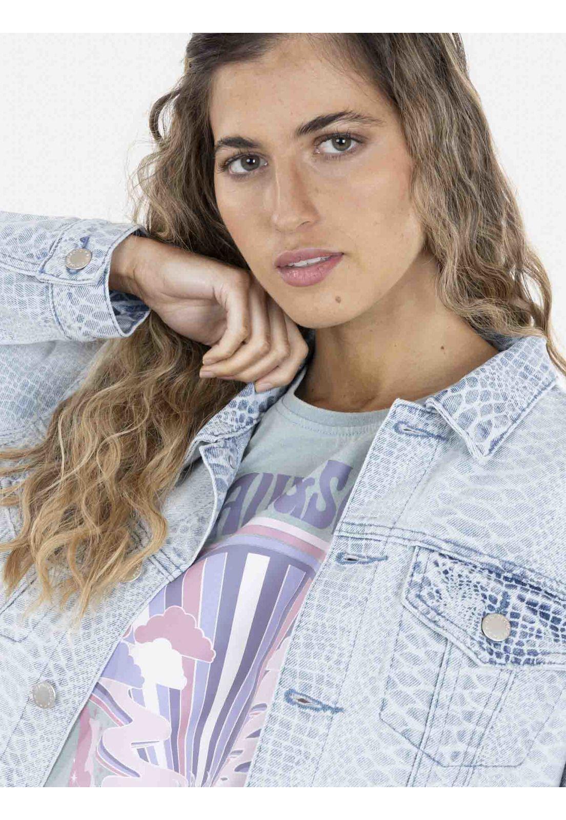 Chaqueta PITON Mujer Celeste Maui and Sons-0