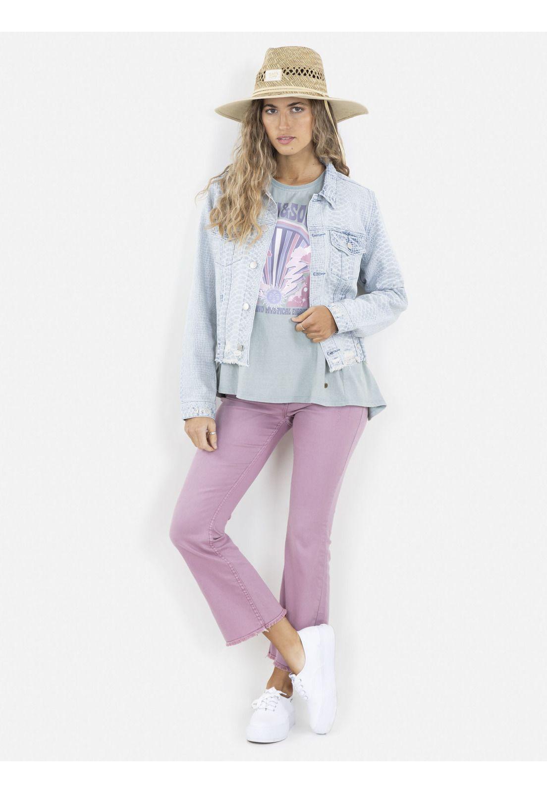 Chaqueta PITON Mujer Celeste Maui and Sons-2