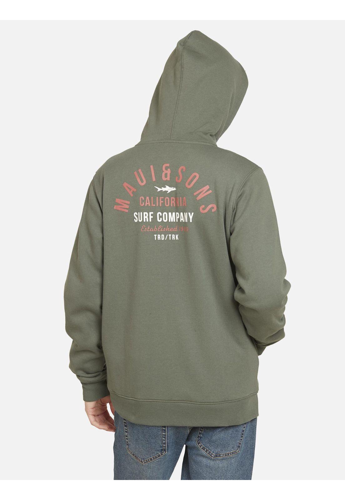 Poleron Hombre 5O1328 Verde Maui and Sons-1