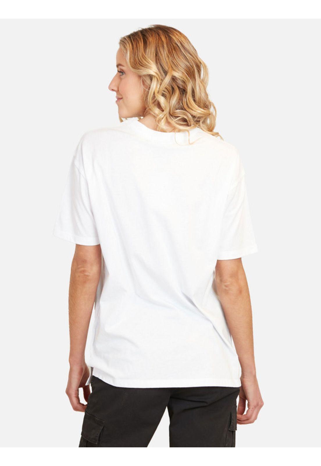 Polera The Eye Mujer Blanco Maui And Sons-1