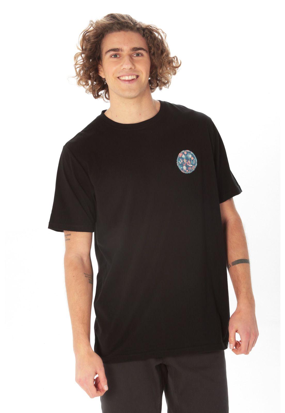 Polera Hombre 5P467-MV21 Negro Maui and Sons-0