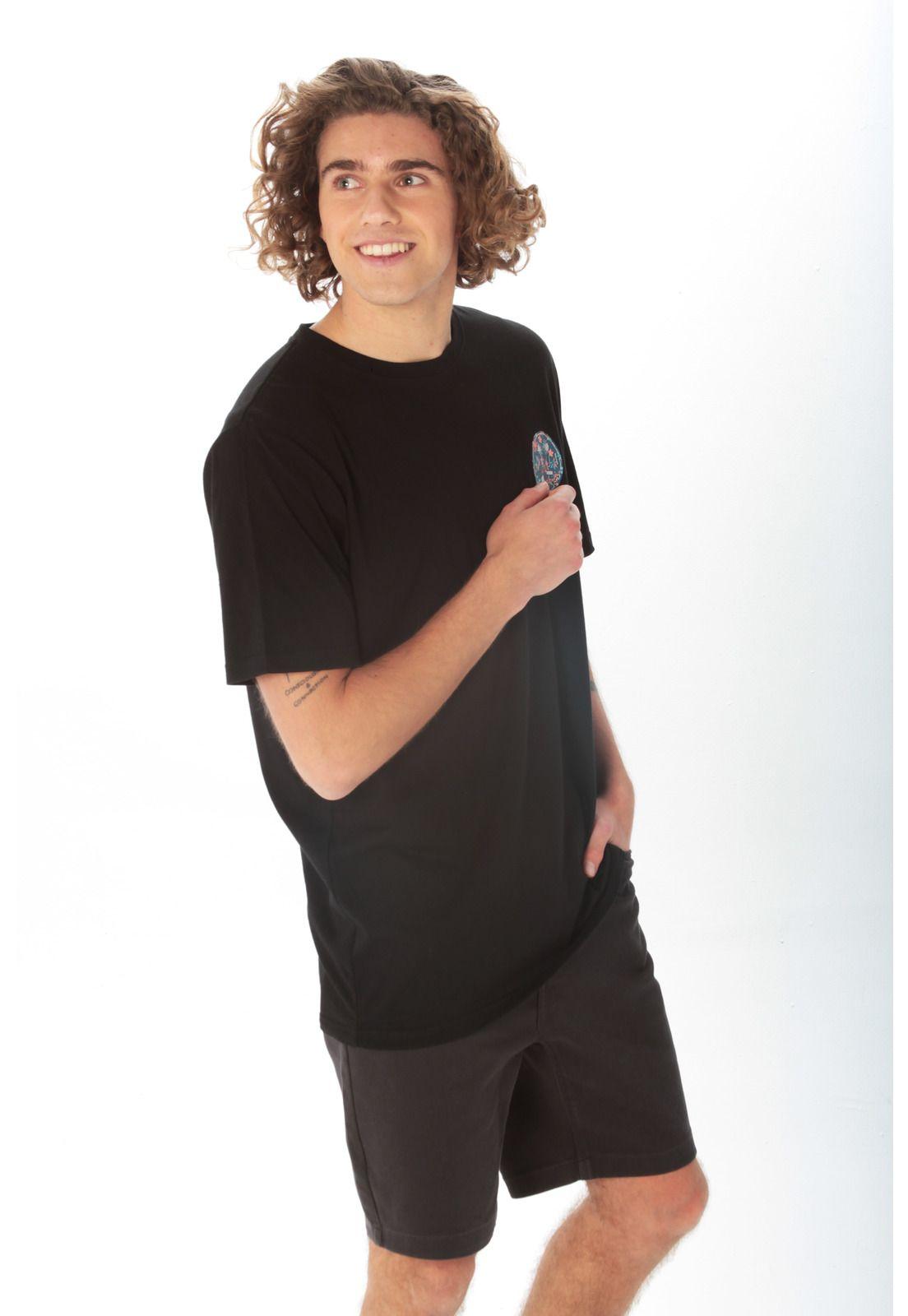 Polera Hombre 5P467-MV21 Negro Maui and Sons-3