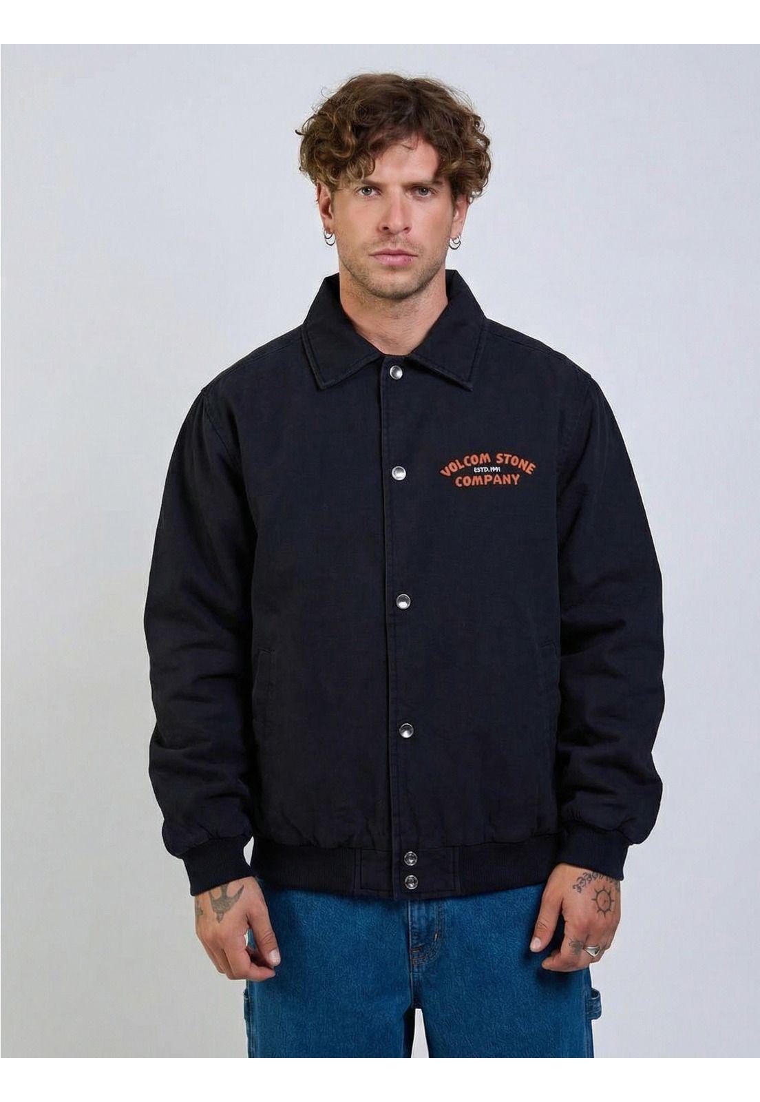 Chaqueta Stone Rock Azul Hombre Volcom-3