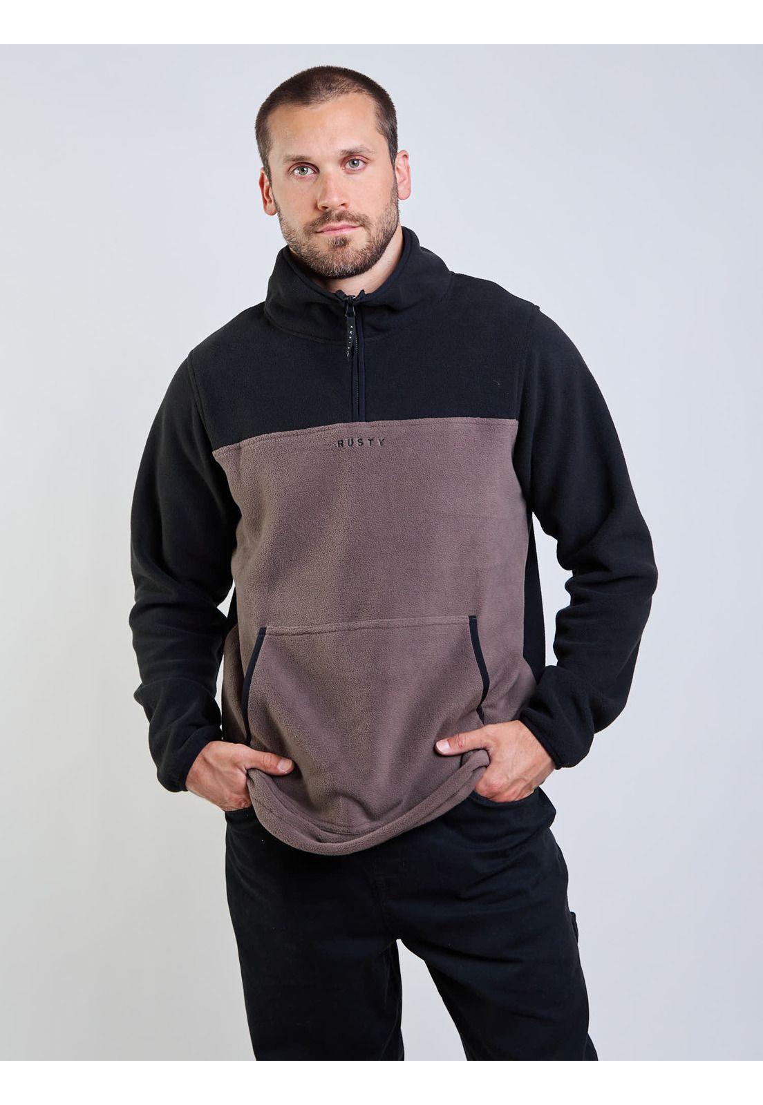 Poleron Polar Land R Café Hombre Rusty-6