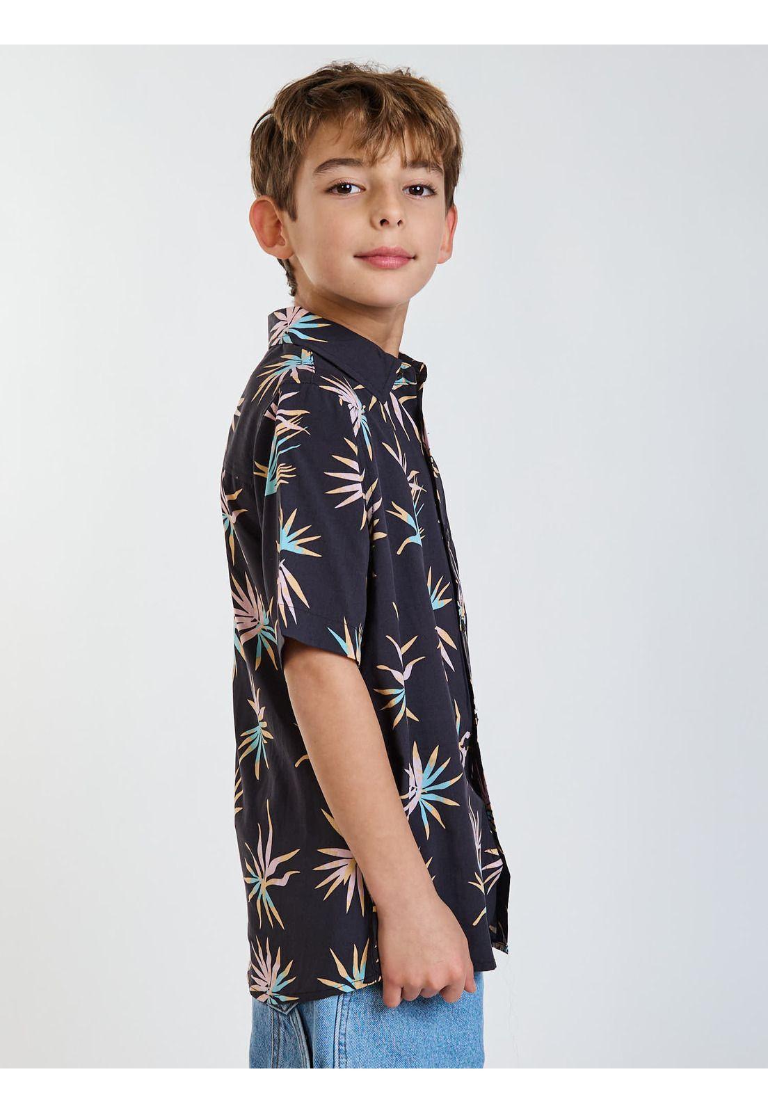 Camisa MC Sunwave Multicolor Infantil Maui and Sons-2