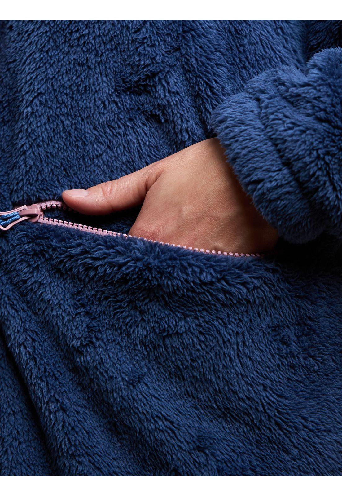 Poleron Argan Oil Azul Mujer Maui And Sons-6