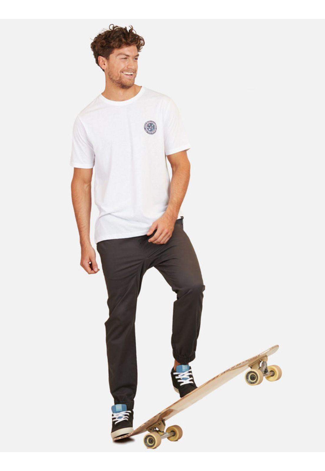 Polera V Beach Ss Tee Hombre Blanco Maui And Sons-3