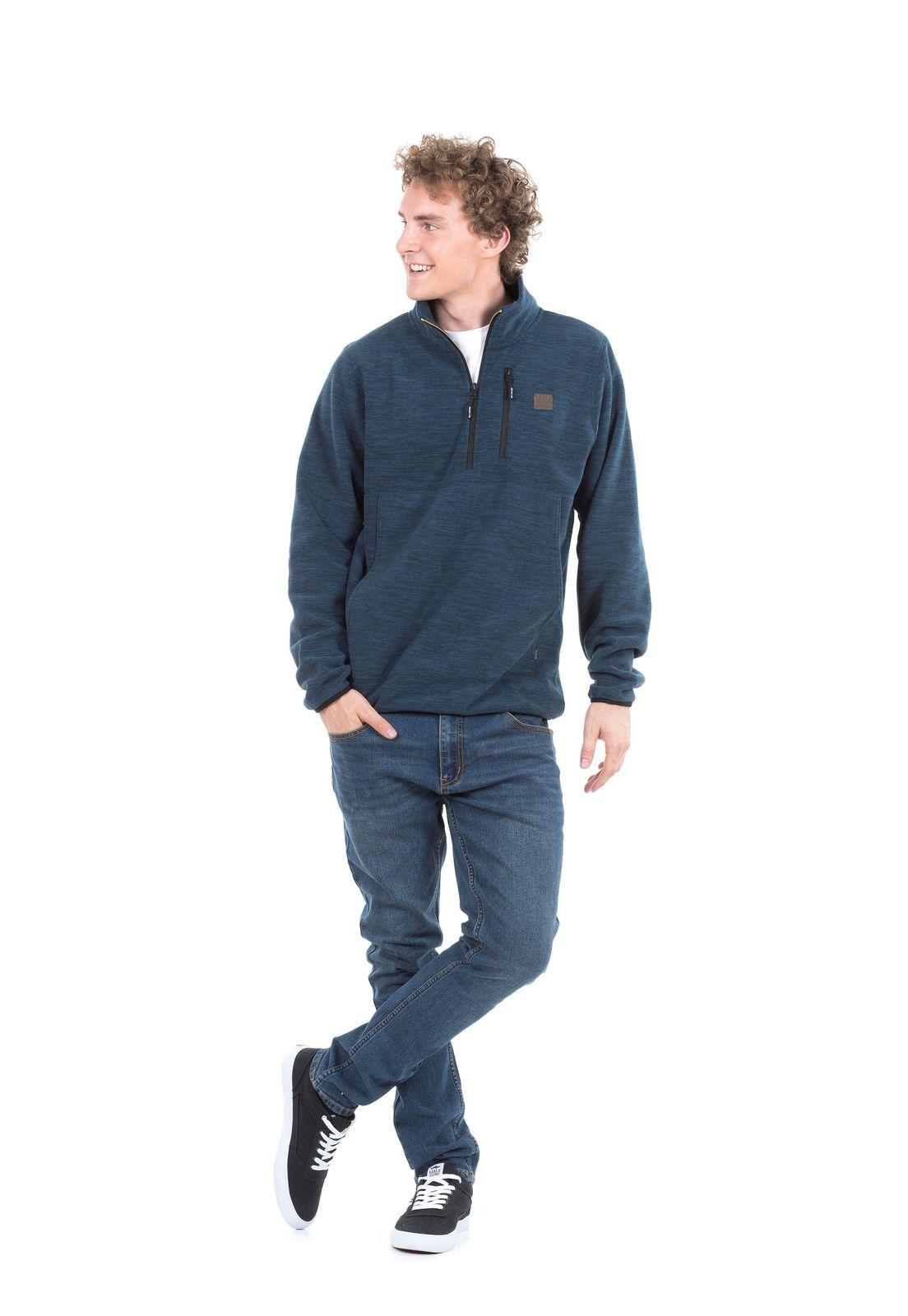 Poleron Canguro Hombre 5O1293-MI20 Azul-3