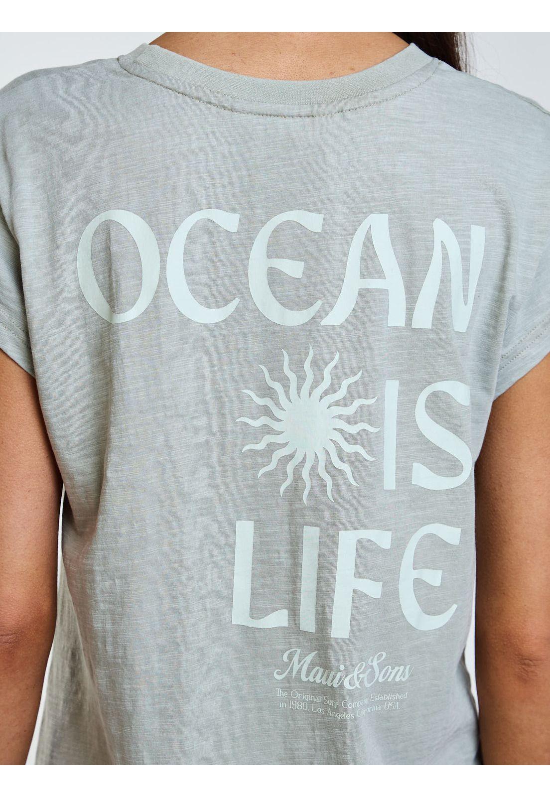 Polera MC Duna Verde Mujer Maui and Sons-3