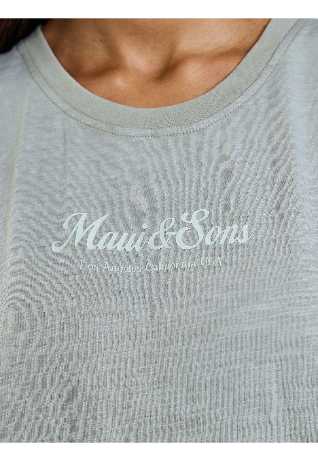 Polera MC Duna Verde Mujer Maui and Sons-5