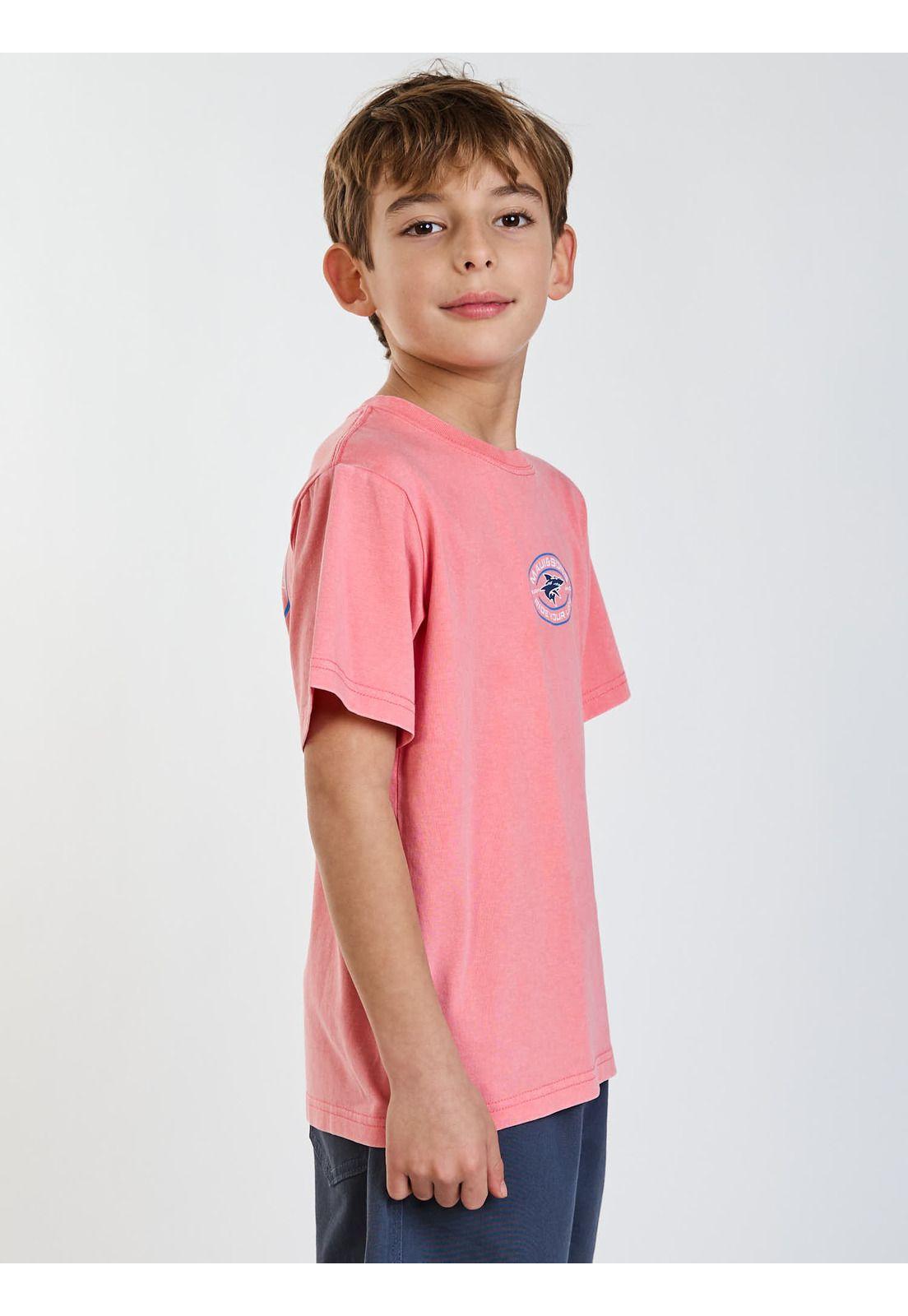Polera MC Seaside Rosado Infantil Maui and Sons-2