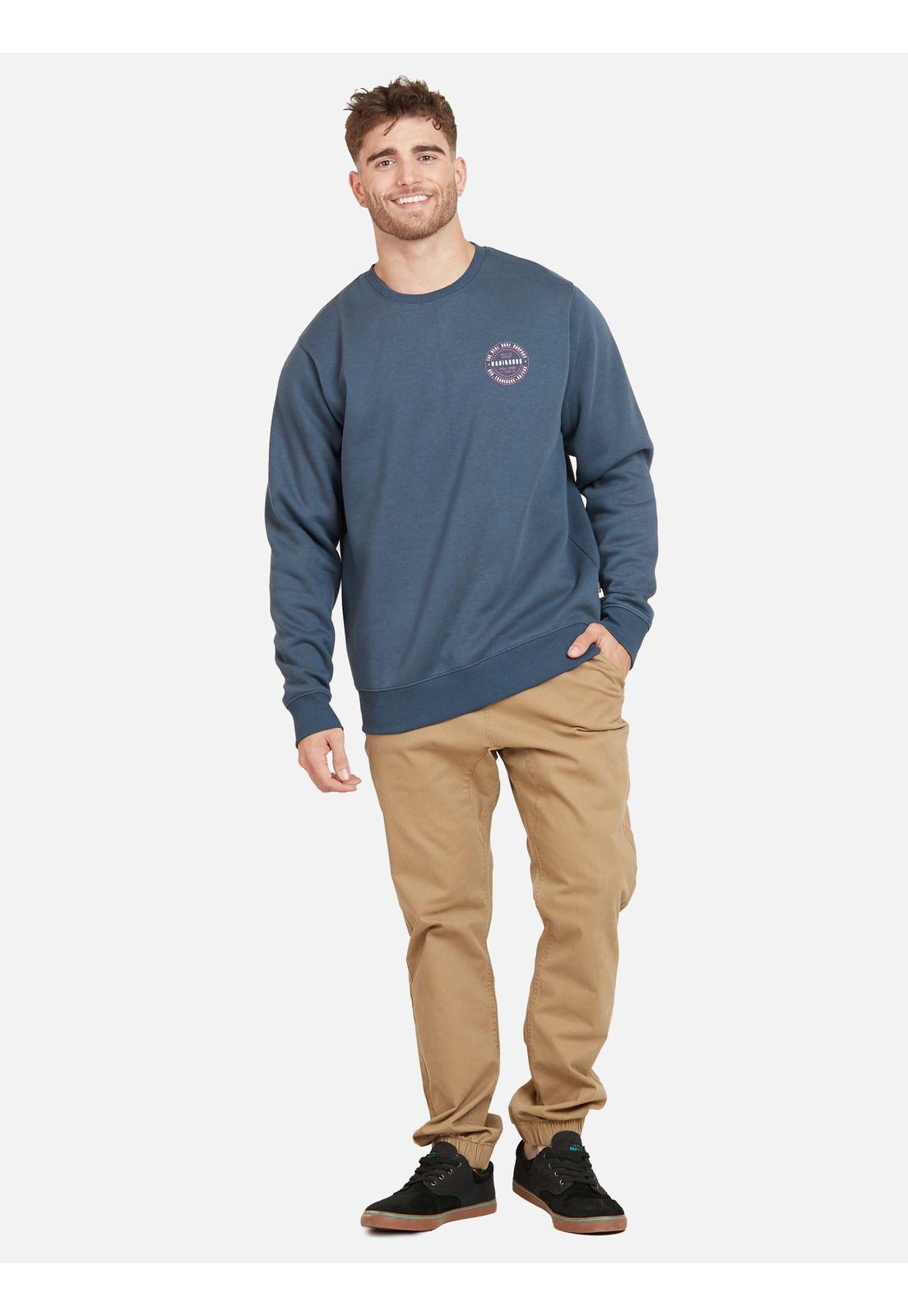 Poleron REAL SURF COMPANY Hombre Azul Maui and Sons-3