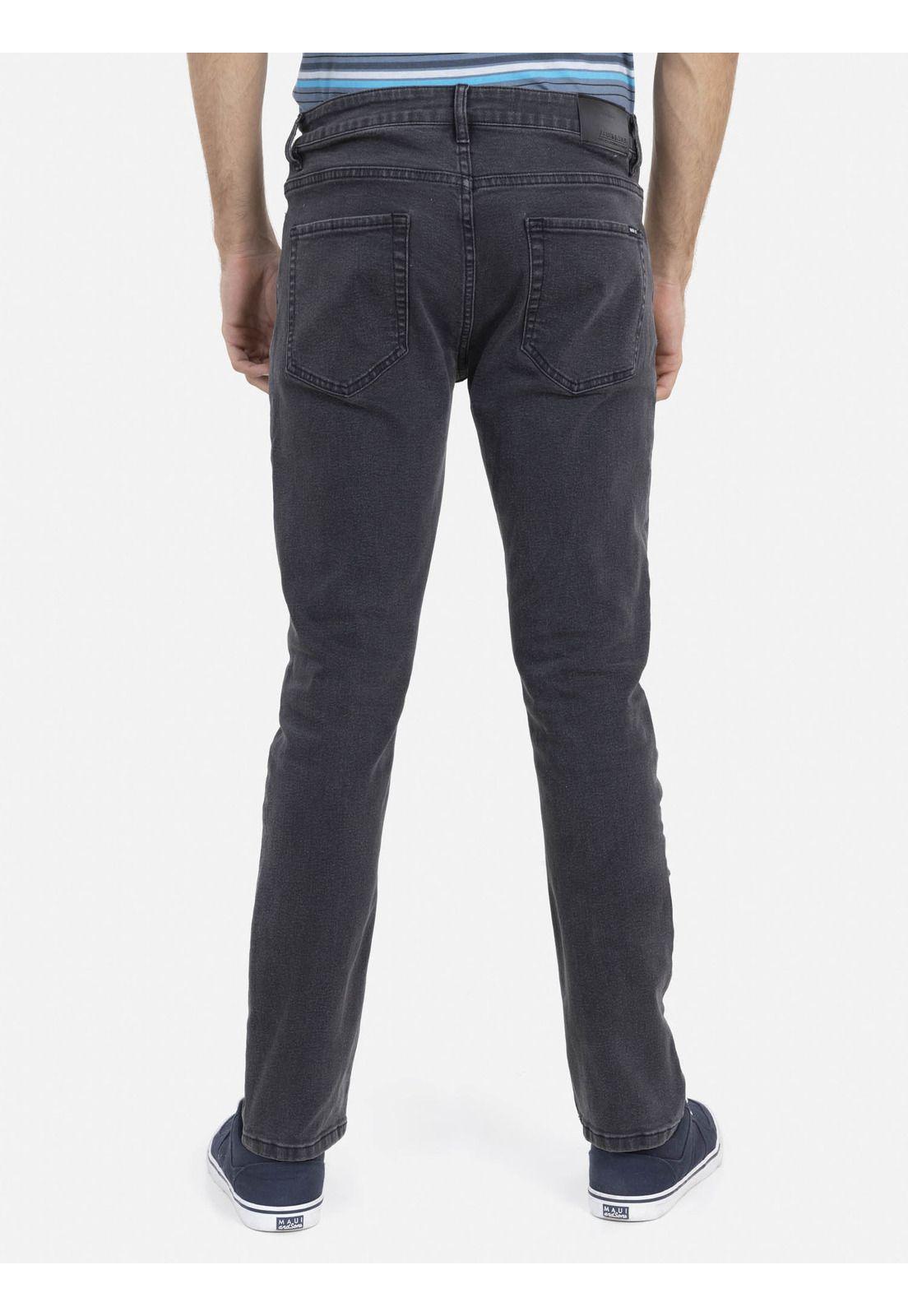 Jeans 5N1617 Hombre Gris Oscuro Maui and Sons-0