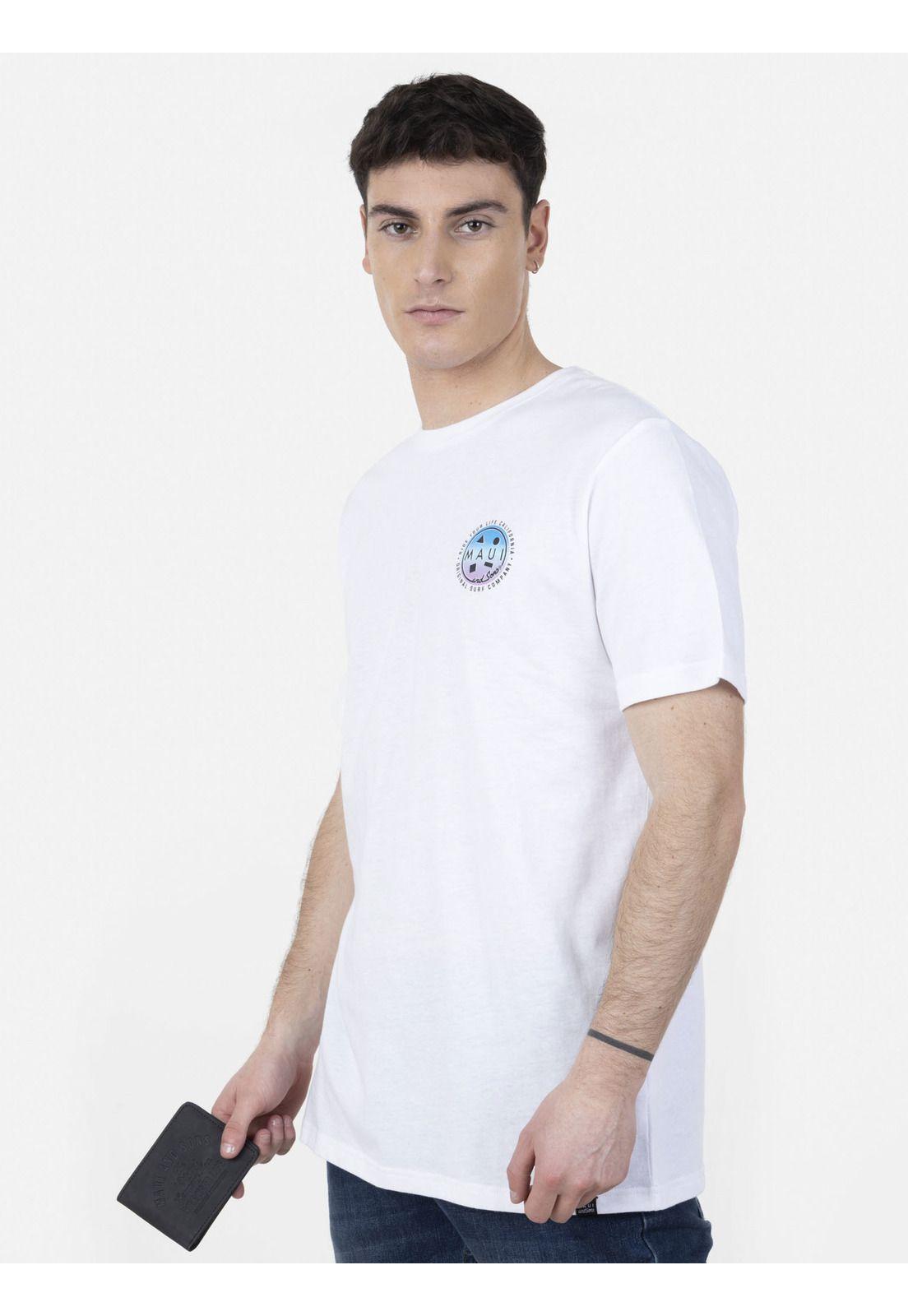 Pack Polera Billetera 5AV1558 Hombre Blanco Maui and Sons-0