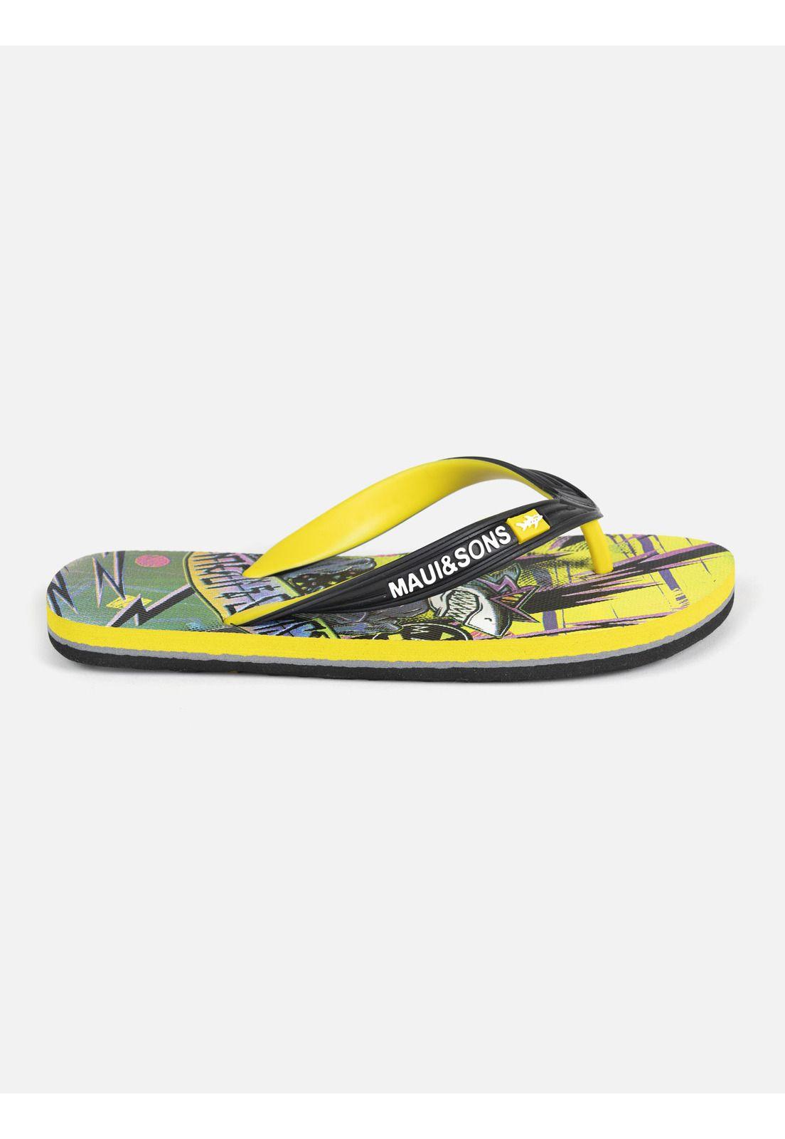 Sandalia Niño 5S1492-KV22 Amarillo Maui and Sons-0