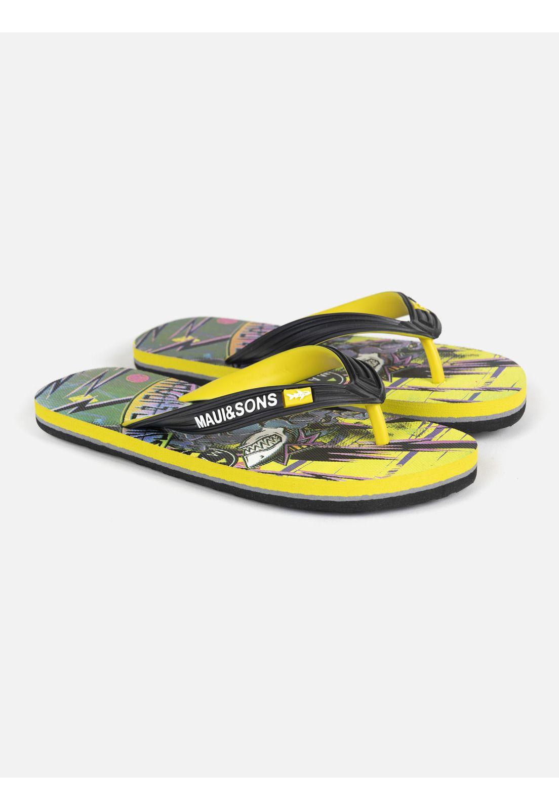 Sandalia Niño 5S1492-KV22 Amarillo Maui and Sons-3