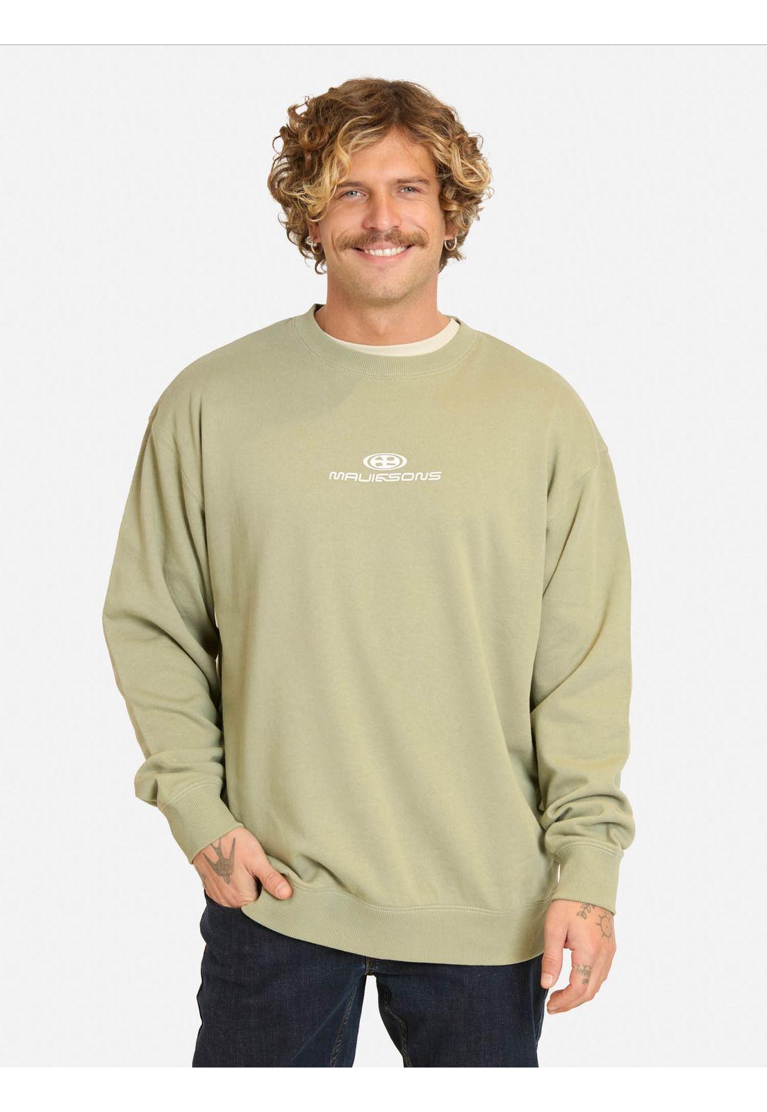 Poleron CR Flowtica Verde Hombre Maui And Sons-0