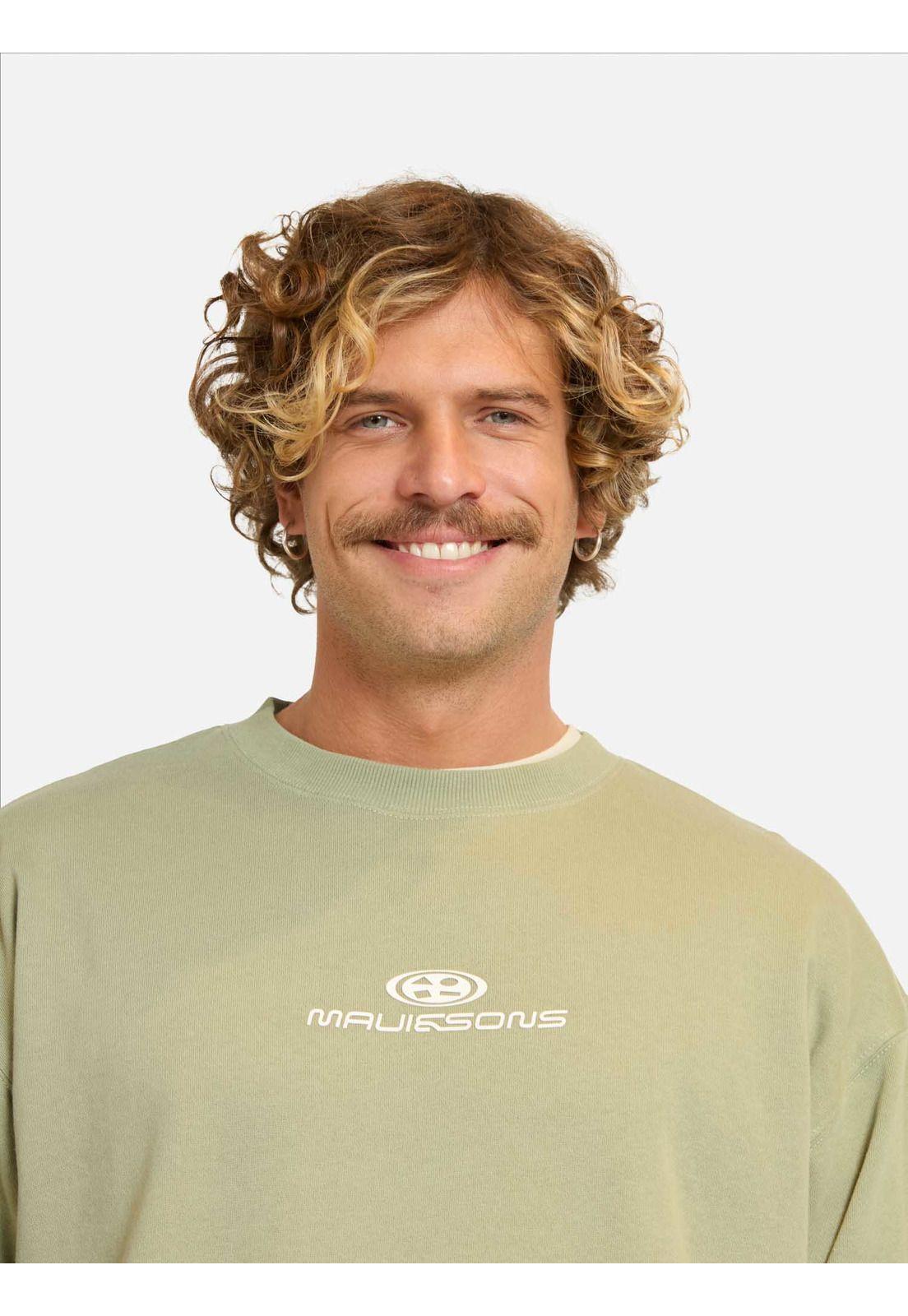 Poleron CR Flowtica Verde Hombre Maui And Sons-2