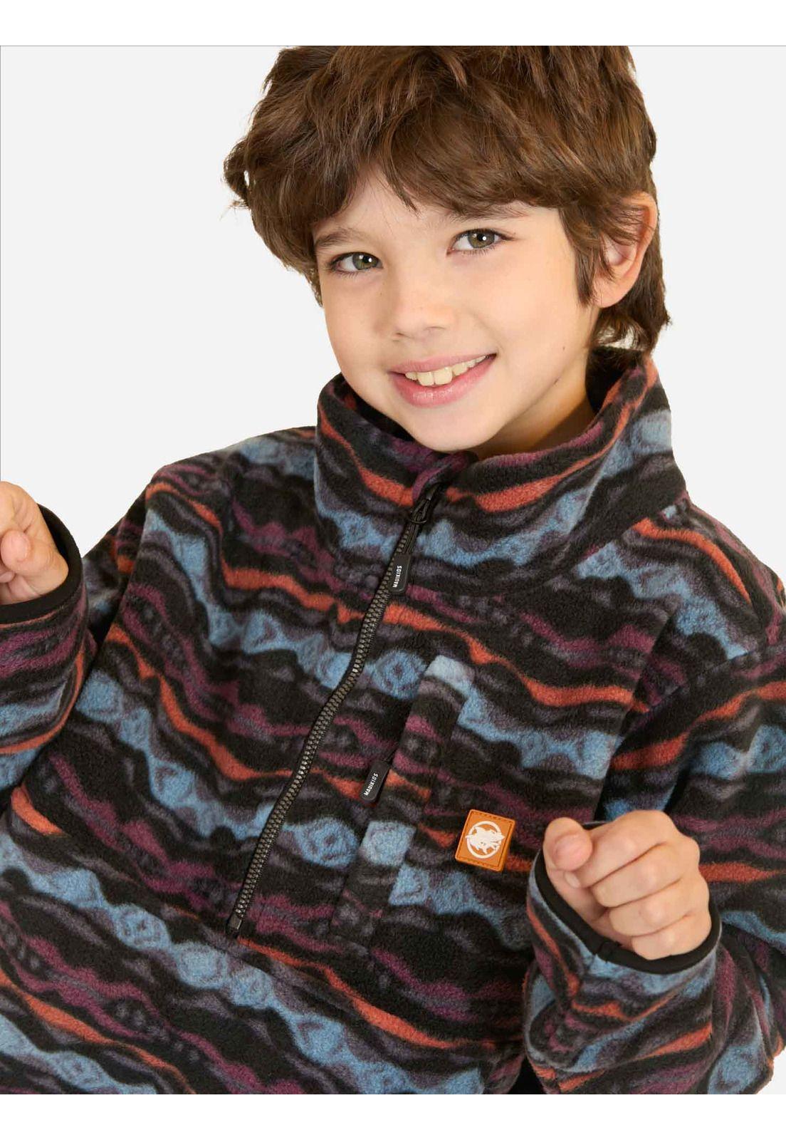 Poleron Micropolar Daze Multicolor Infantil Maui and Sons-2