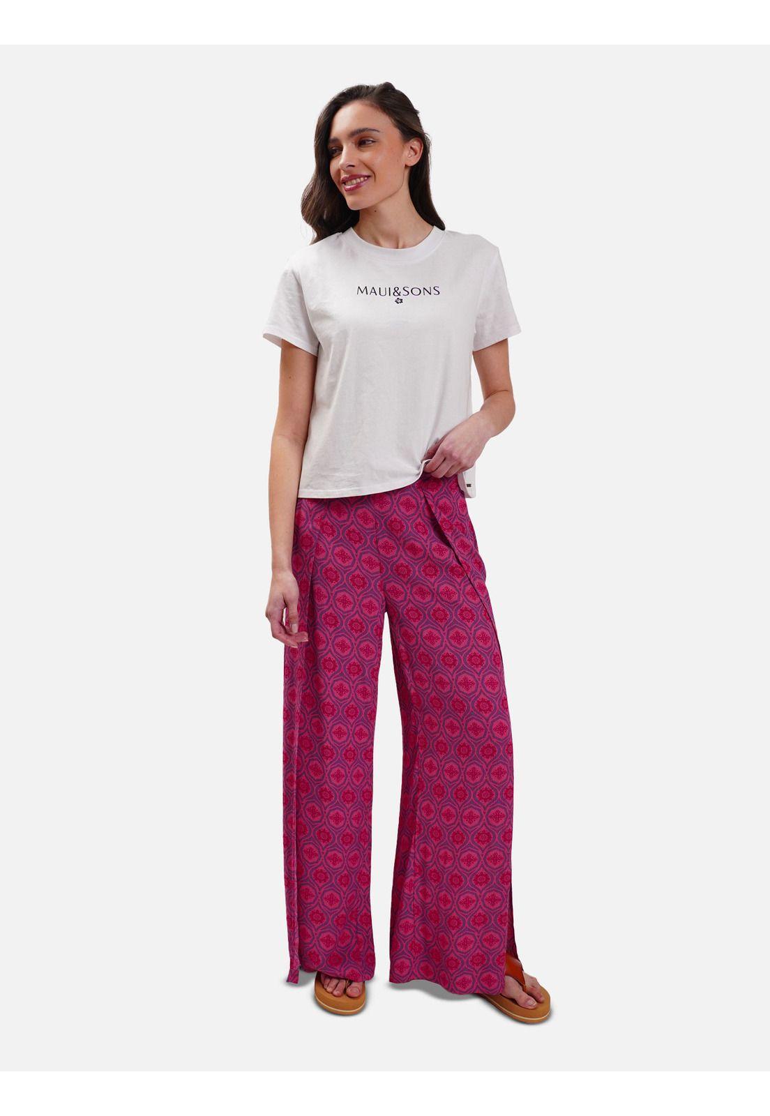 Pantalón Halea Multicolor Mujer Maui And Sons-2