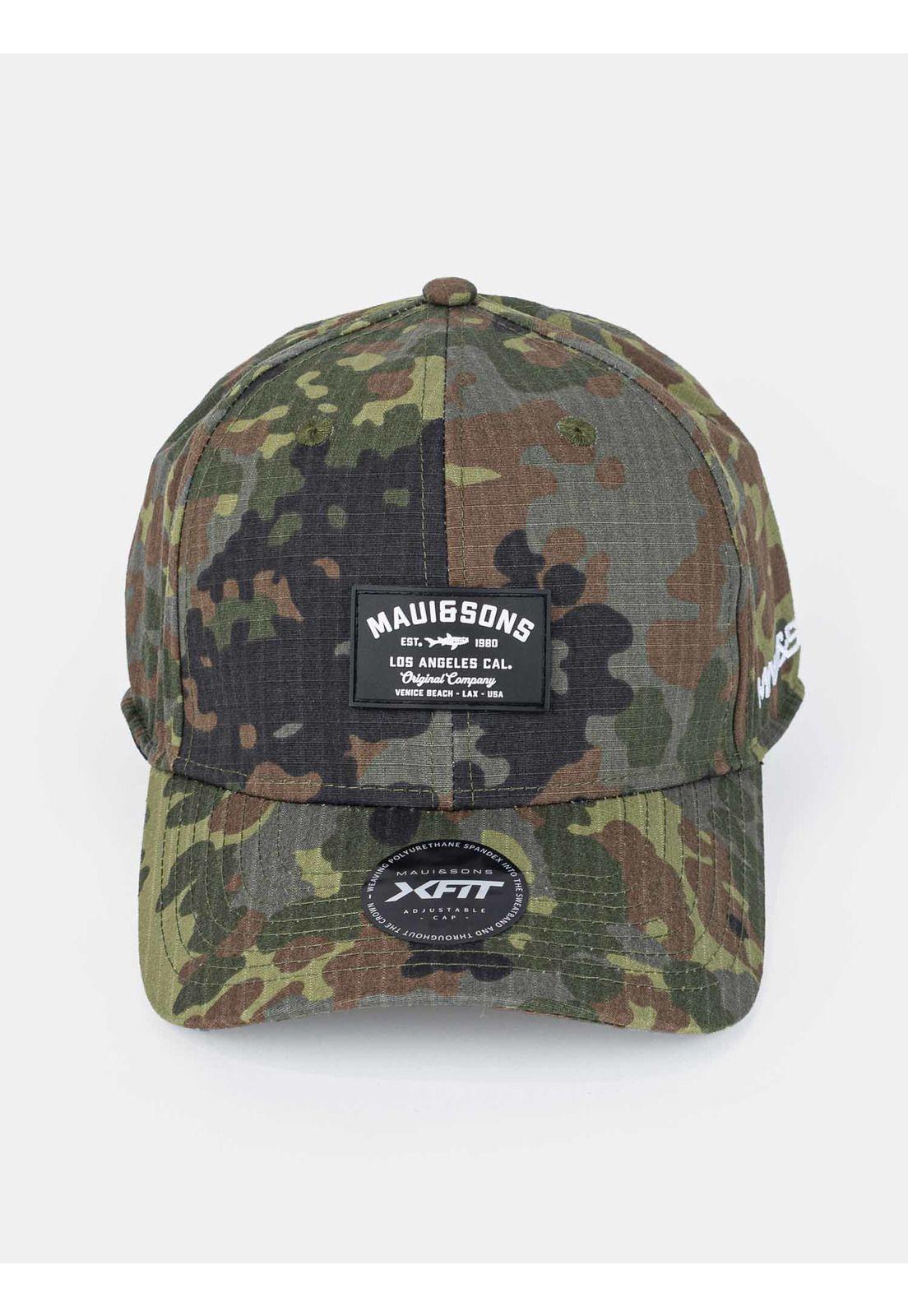 Jockey Xfit Camo  Hombre Verde Maui and Sons-1