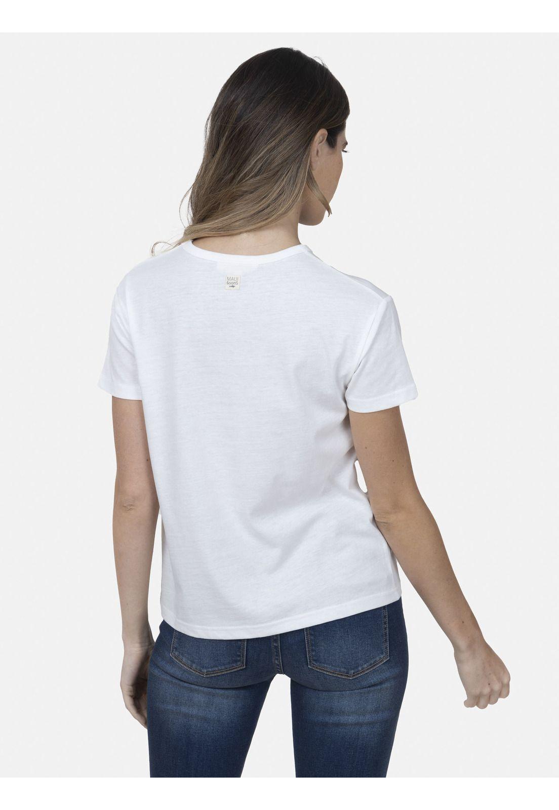 Polera Mujer NATURAL BALANCE Blanco Maui and Sons-1