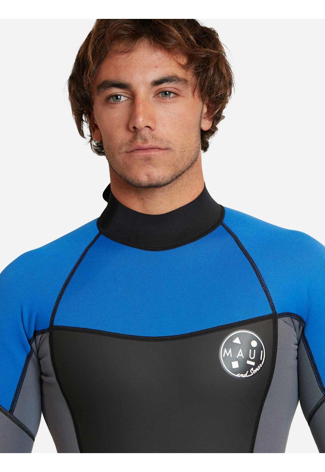 Traje Agua Casyt Negro Hombre Maui And Sons-2