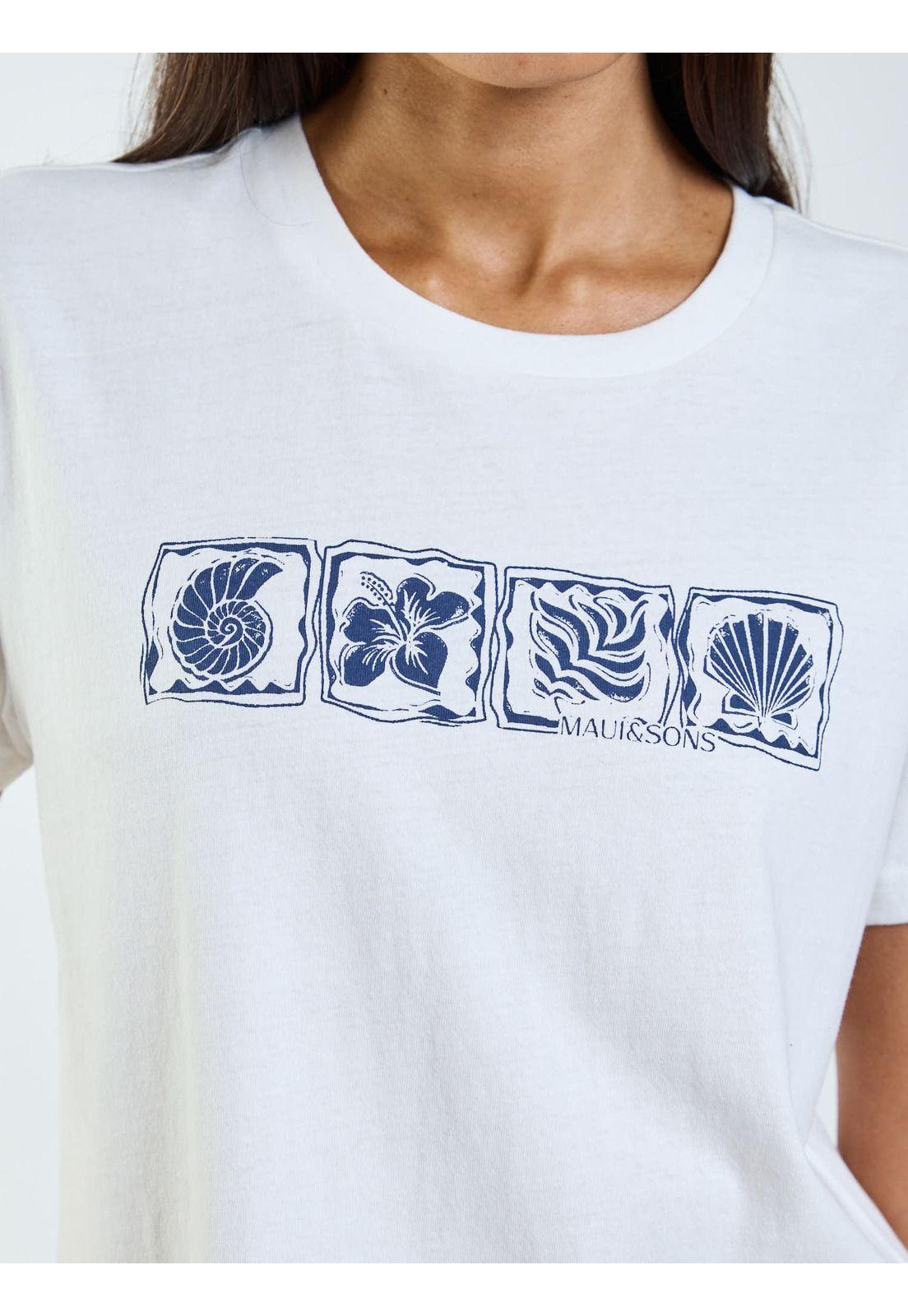 Polera MC Noma Blanco Mujer Maui and Sons-4
