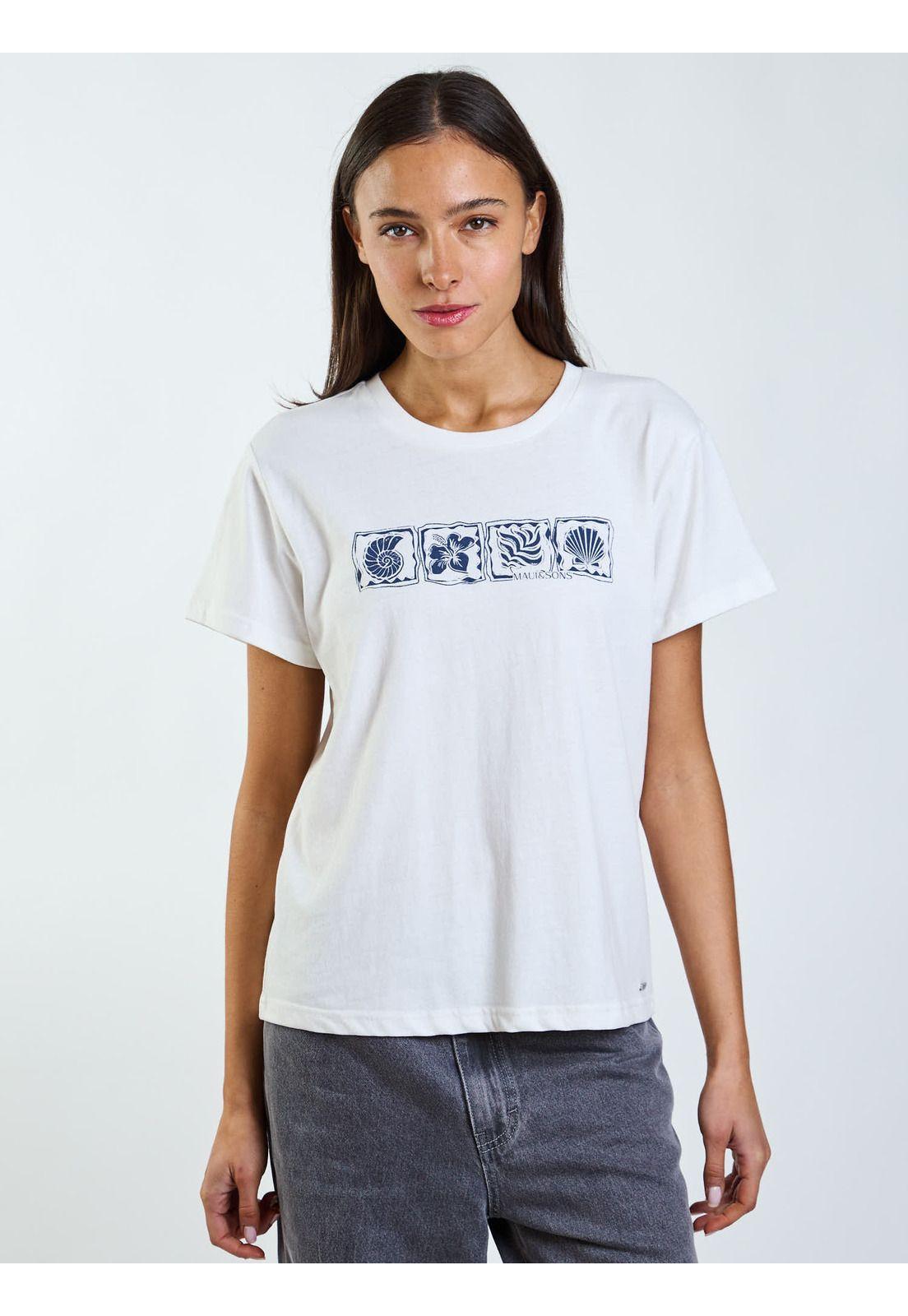 Polera MC Noma Blanco Mujer Maui and Sons-5