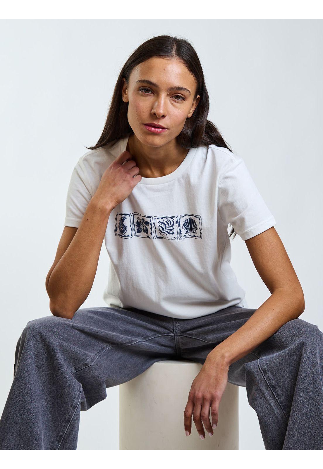 Polera MC Noma Blanco Mujer Maui and Sons-6