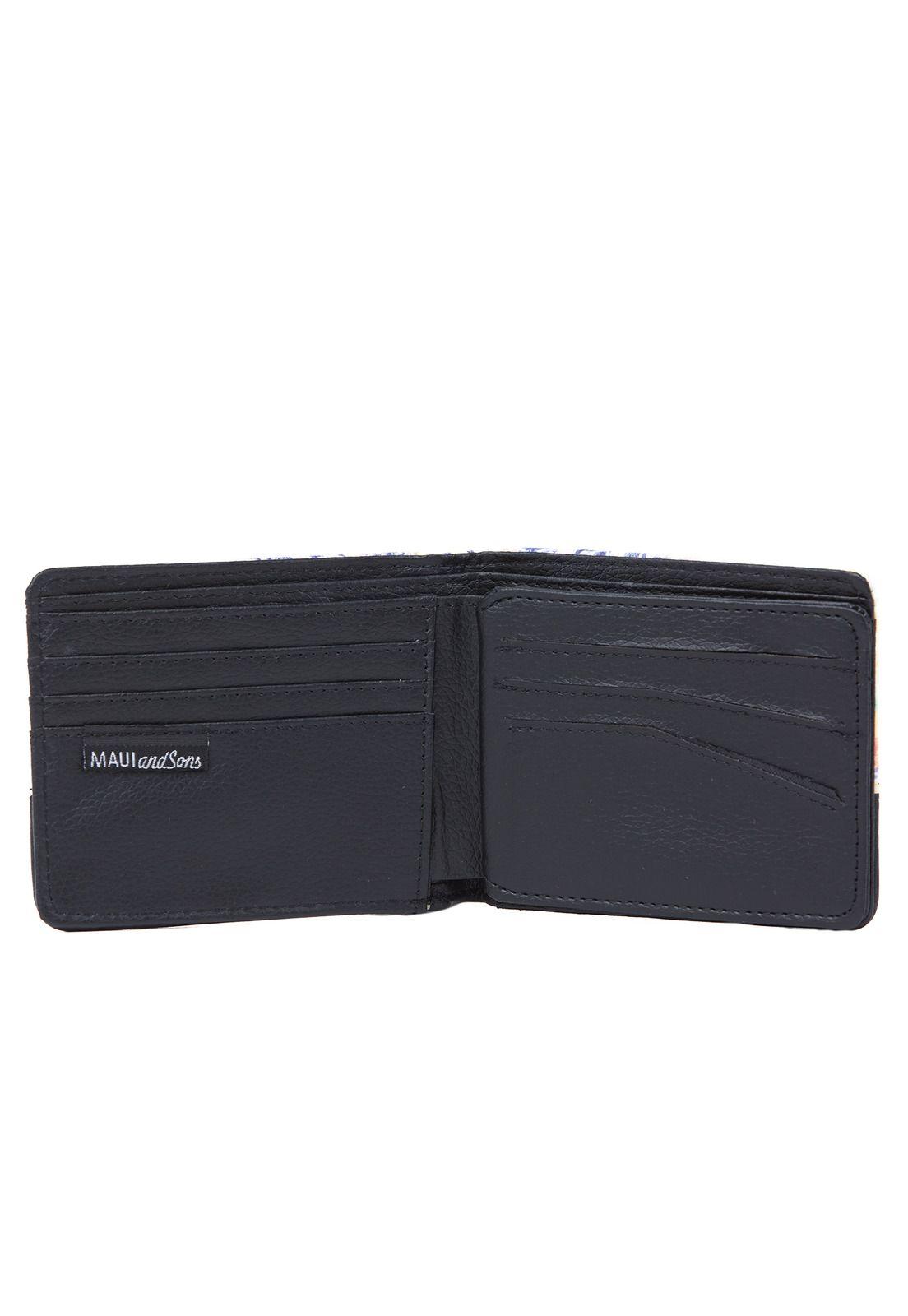 Billetera Hombre Multicolor Maui and Sons 5AB1635-MV21-2