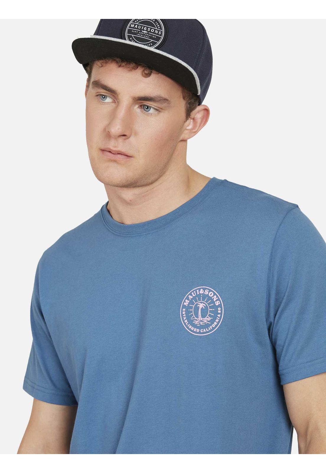 Polera SUN OF MALIBÚ Hombre Azul Maui and Sons-2