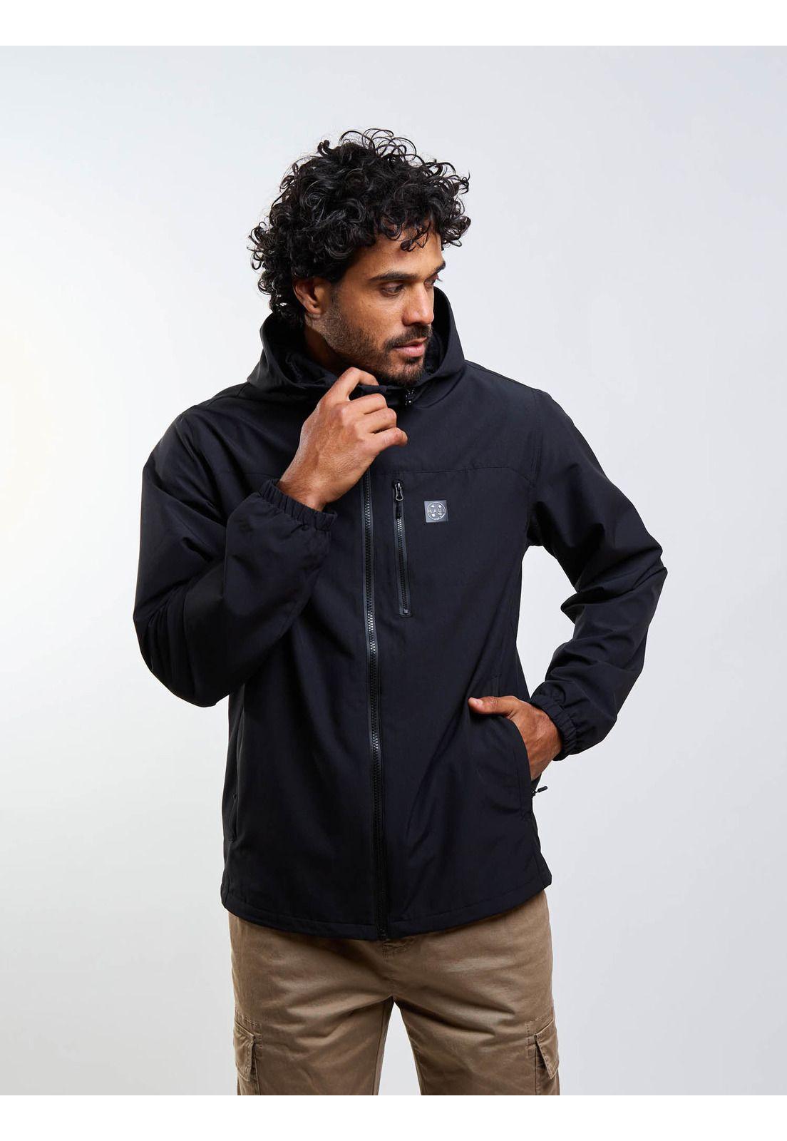 Cortaviento Tactical Mercury Negro Hombre Maui And Sons-6