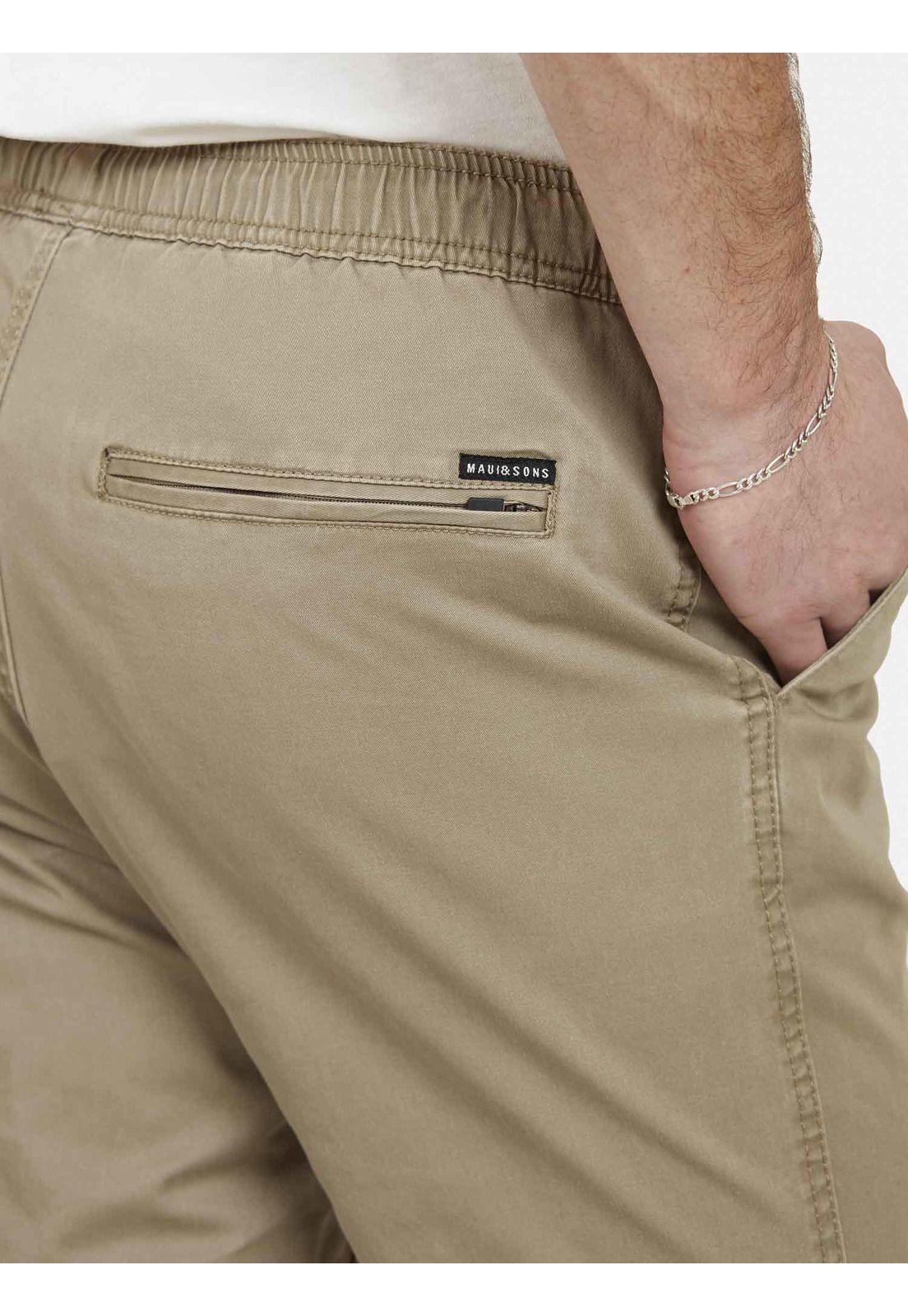 Jogger 5N150 Hombre Khaki Maui and Sons-2