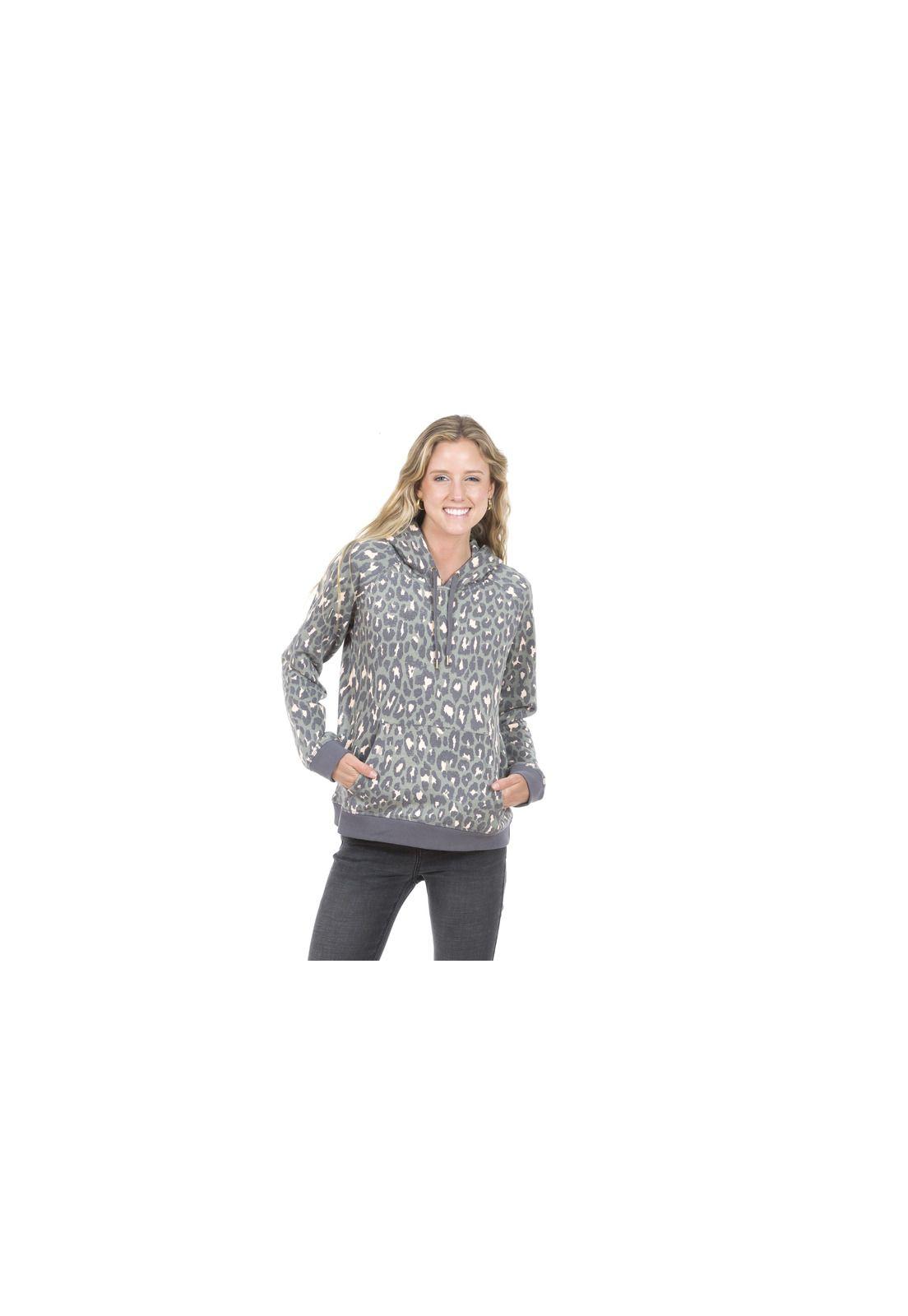 Poleron Mujer Maui 5O893-WI20 Gris-0