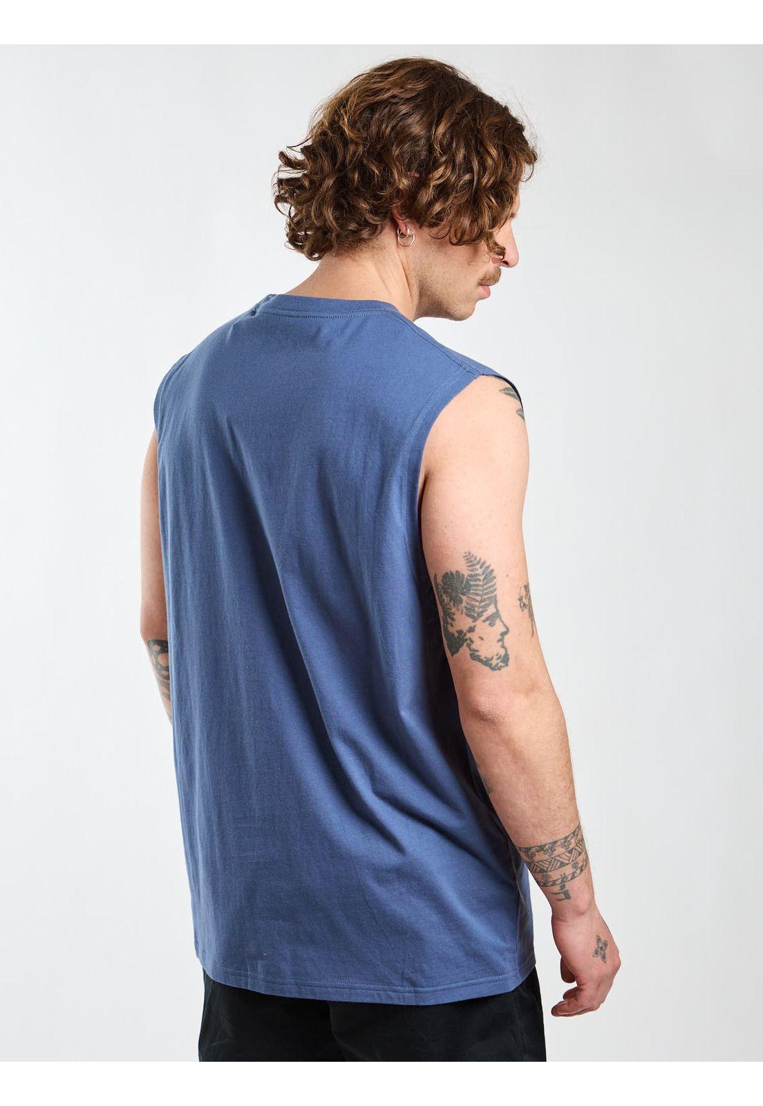 Polera SM Headland Azul Hombre Rusty-2