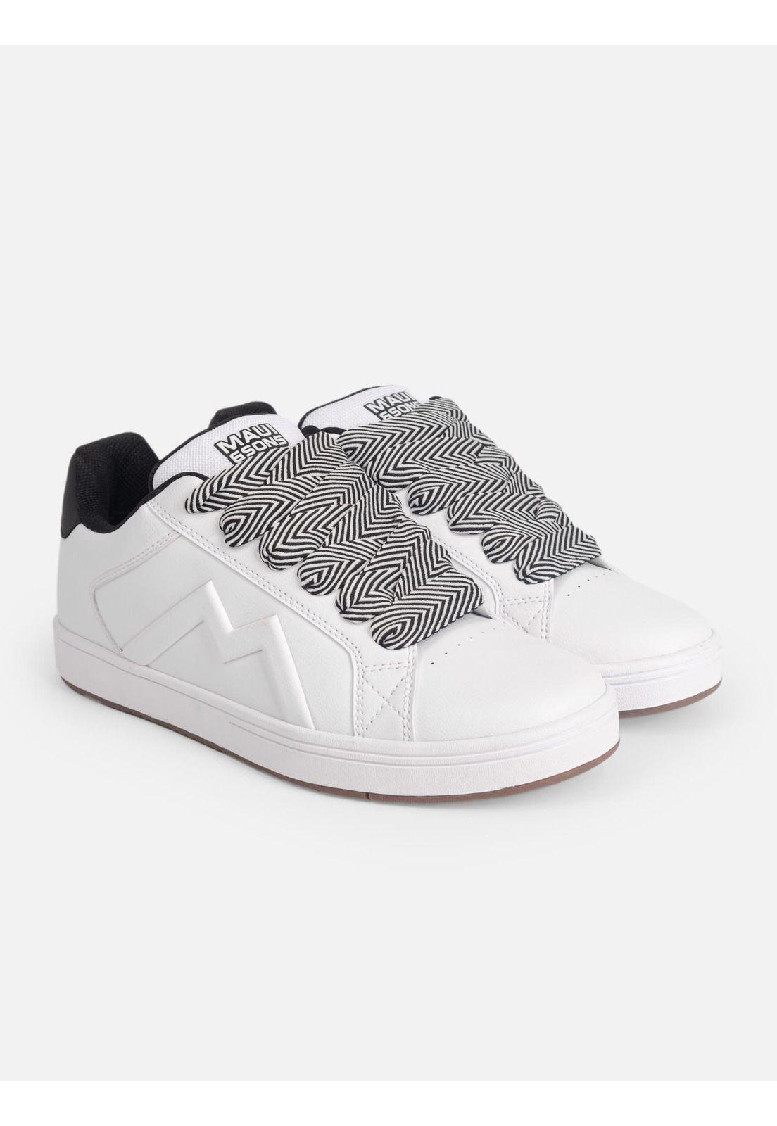 Zapatilla Statica Blanco Hombre Maui And Sons-0