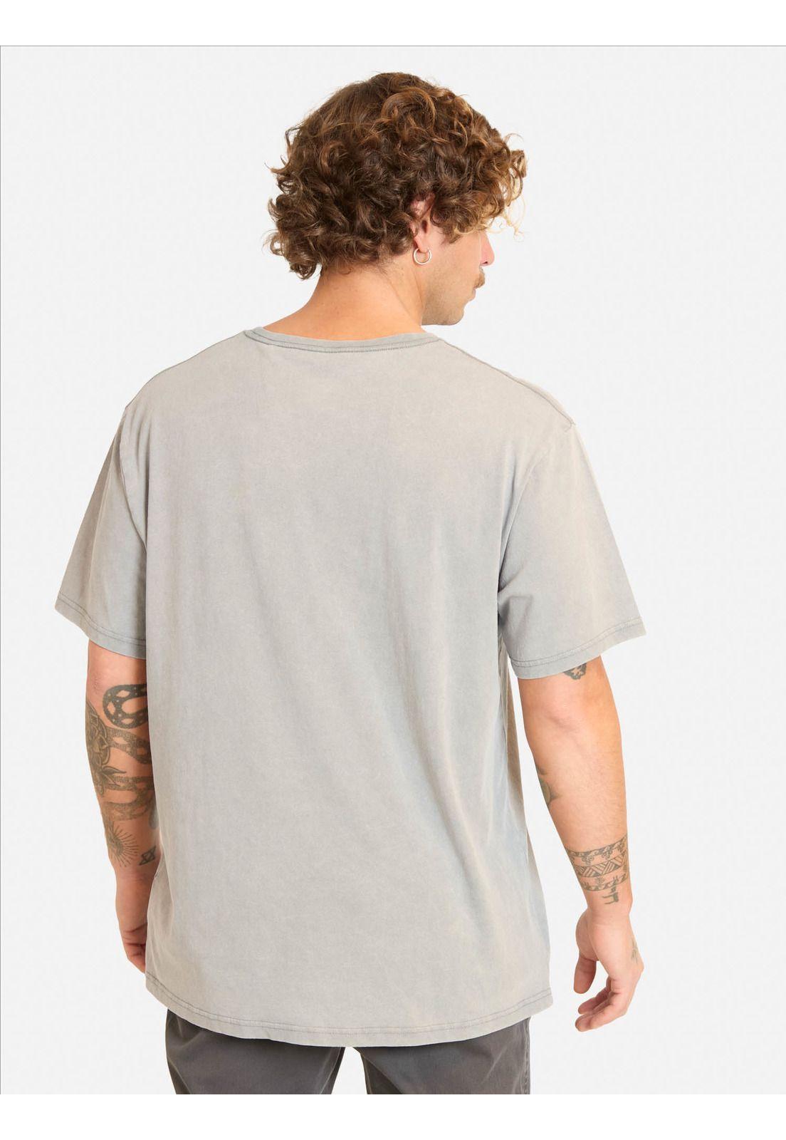 Polera MC Ciyon Gris Hombre Maui And Sons-1