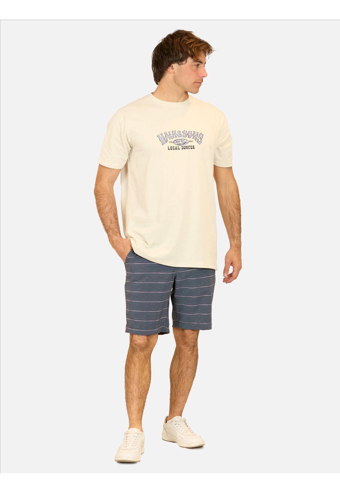 Polera MC Starry Night Beige Hombre Maui And Sons-2