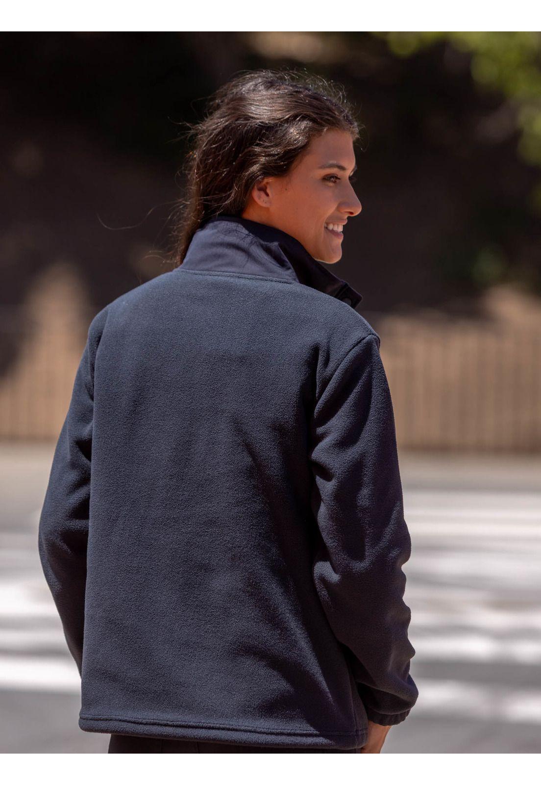 Poleron Escolar Nalu Azul Mujer Maui and sons-1