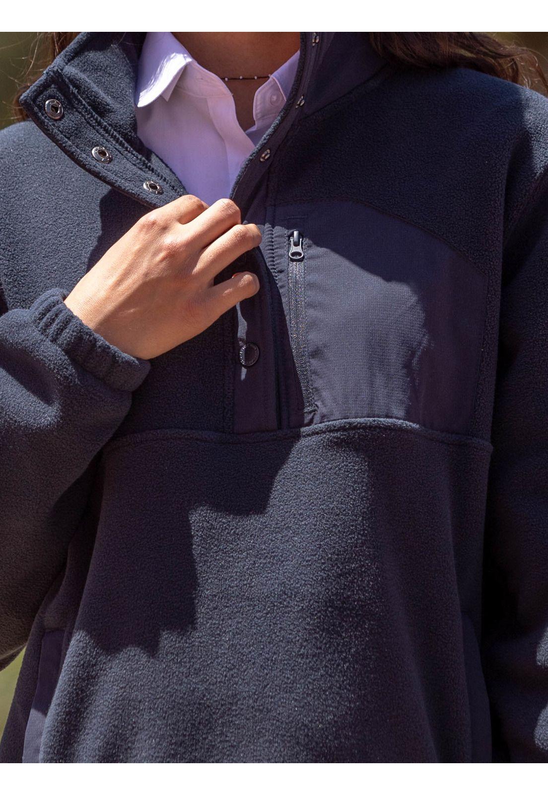 Poleron Escolar Nalu Azul Mujer Maui and sons-3