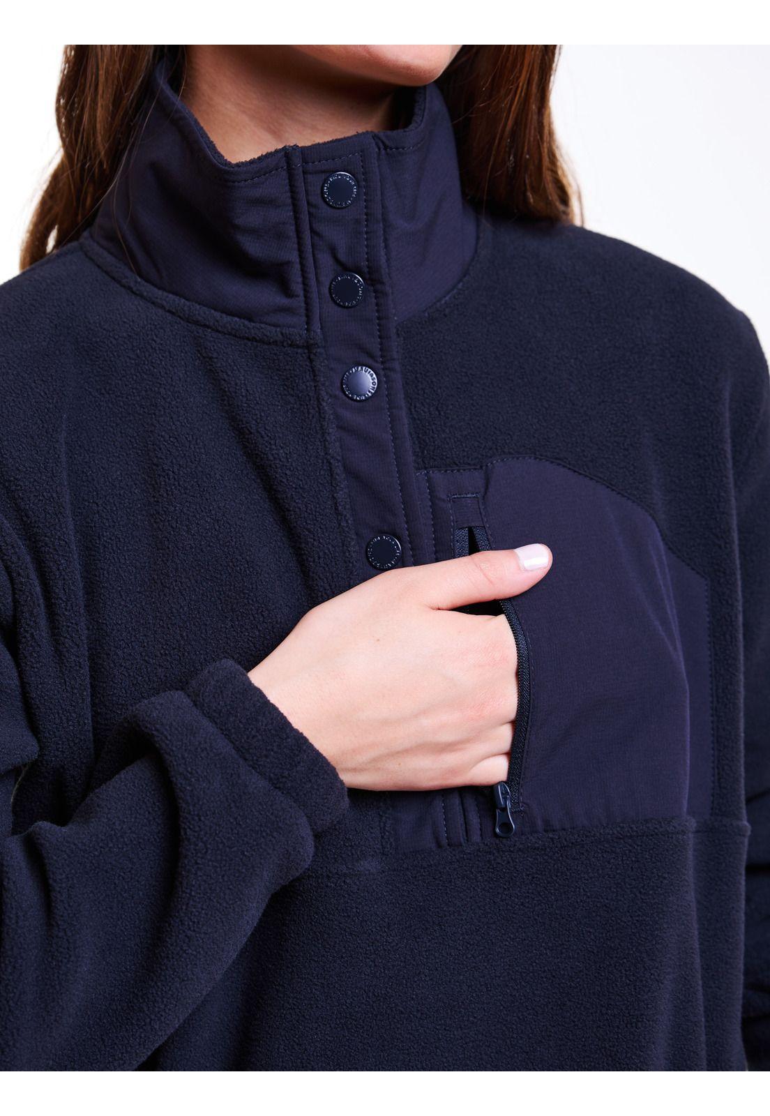 Poleron Escolar Nalu Azul Mujer Maui and sons-6