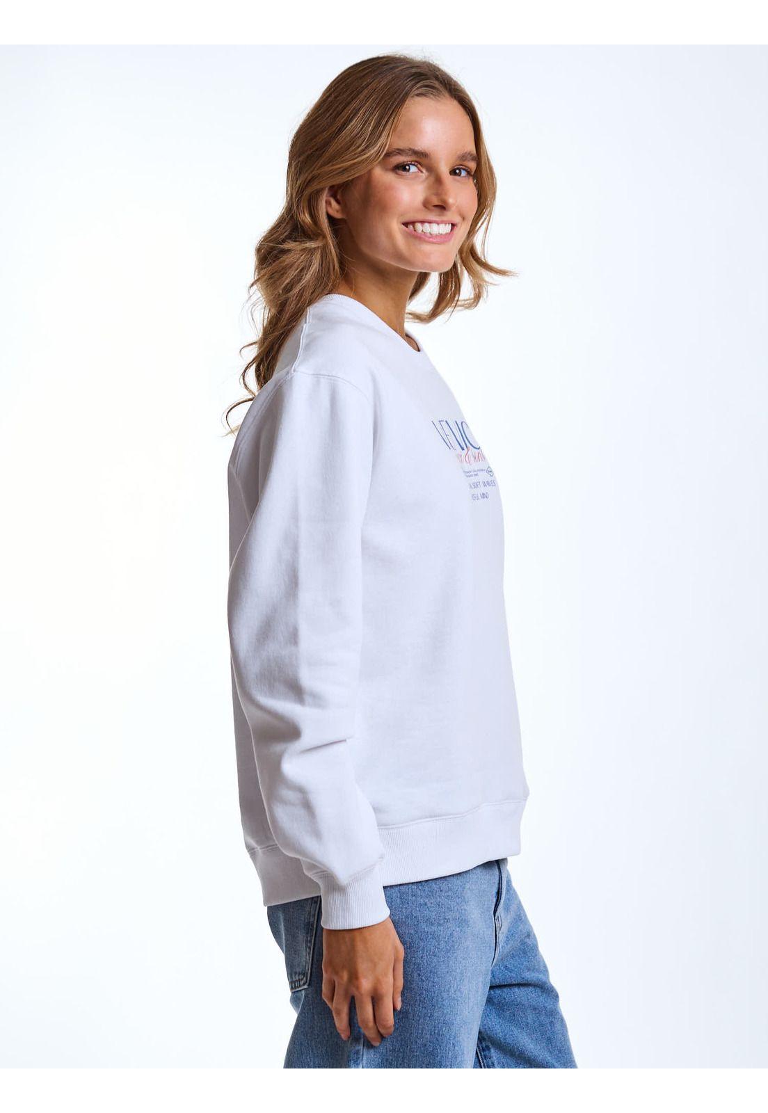 Poleron CR Loto Blanco Mujer Maui and Sons-2