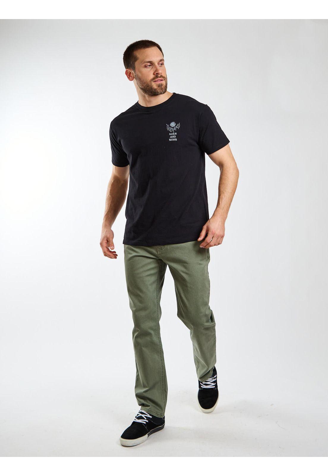 Pantalon Tide Verde Hombre Maui and Sons-6
